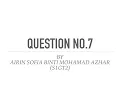 ANSWER SCHEME FOR QUESTION NO 7 8 SOALAN ULANGKAJI BERFOKUS PHYSICS SP015