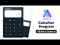 Build a Calculator Program Using VB Net GUNA UI Framework