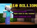 How I Made My 210 000 000 000 Coin Networth Hypixel Skyblock