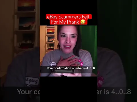 eBay Scammers Fell For My Prank 🤣 #irlrosie