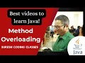 Method overloading in Java