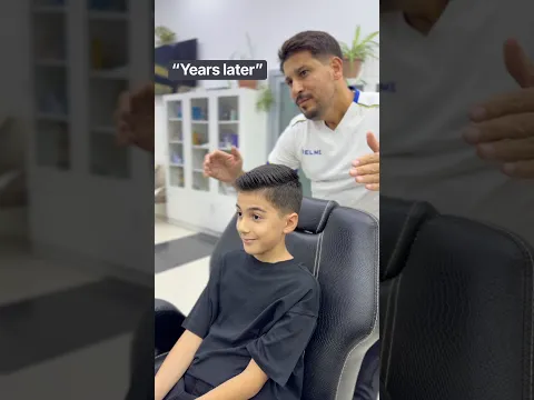 A Haircut Through Time… Watch Him Grow