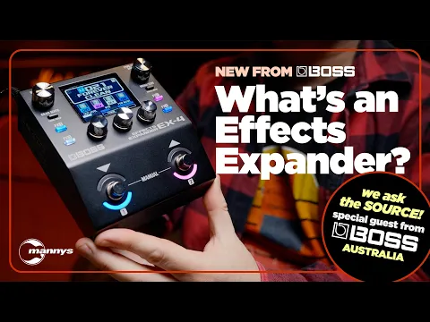 New Pedal: BOSS EX-4 Effects Expander | Delicious Audio