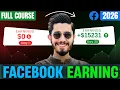 Facebook Monetization Step by Step Full Course | Updated