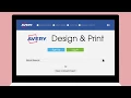 Avery Design Print makes printing Avery products easy