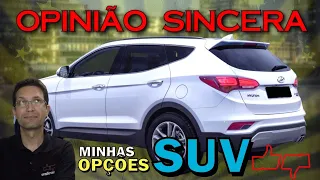 Quais eram as outras opções de SUV do Felipe? Kia Sportage? Sorento? Equinox? Honda CR-V? VW Taos?