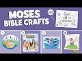 Moses - Printable Bible Crafts for Sunday School