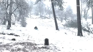 Mt Laguna Snow And Vista Rain