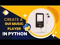 Python Tutorial 2023 How to create a GUI music player using python Tkinter