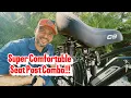 COMFY Installing a Suspension seat post and Cloud 9 seat on Himiway Cruiser Electric Bike