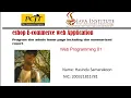 web application 1 java institute 1st year web programing assignment Task 42
