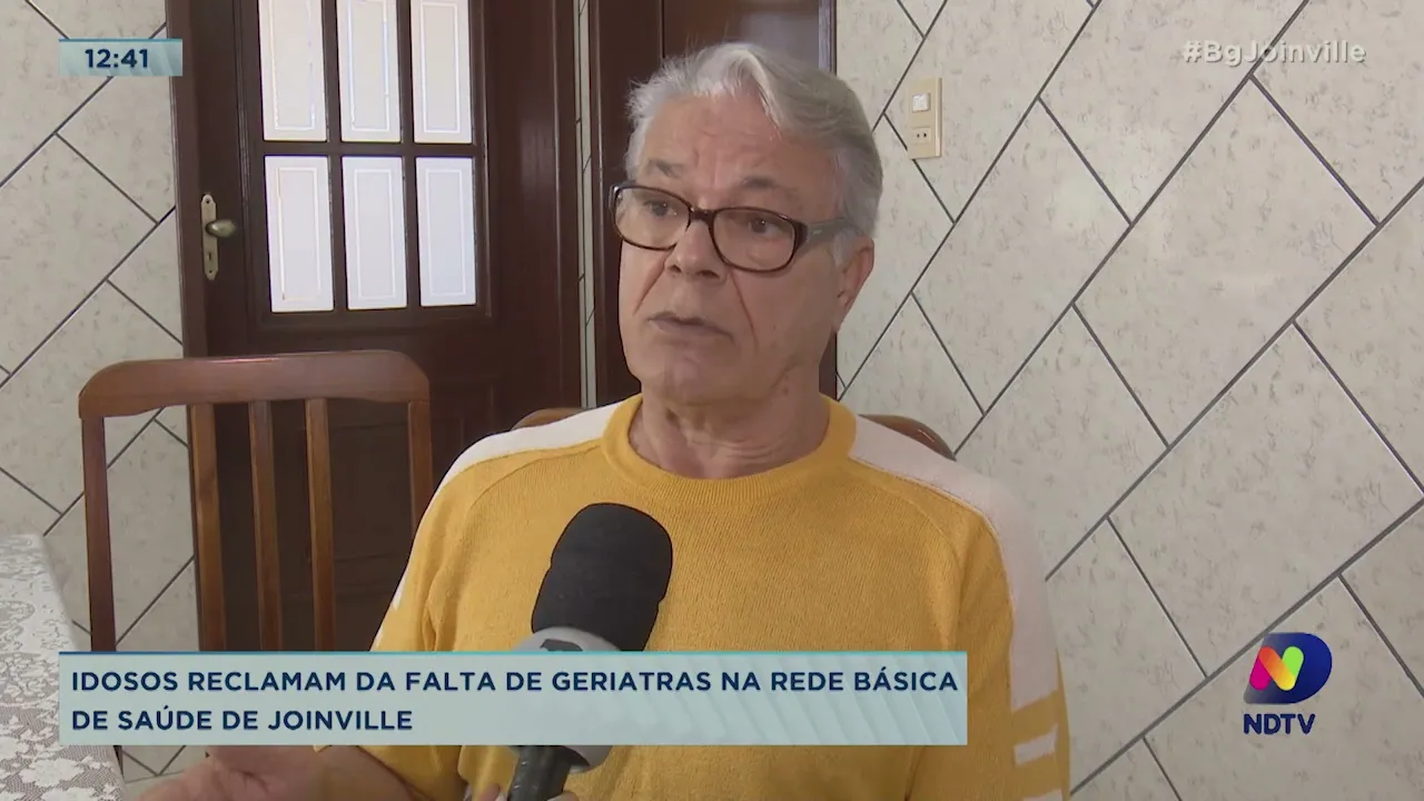 Idosos reclamam da falta de geriatras na rede básica de saúde de Joinville