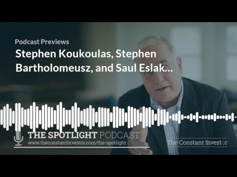 Stephen Koukoulas, Stephen Bartholomeusz, & Saul Eslake- By Alan Kohler - The Constant Investor