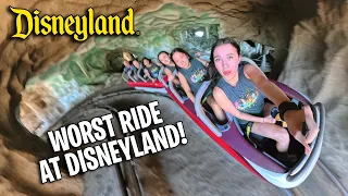 I Went on the WORST RIDE at DISNEYLAND!!! The Worker Said We'd Be MISERABLE!