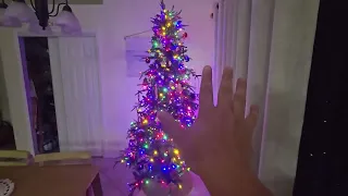 Goplus 7ft Pre lit Artificial Christmas Tree Everything you need to know about this pre lit tree