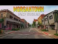 Morgantown West Virginia Driving Through