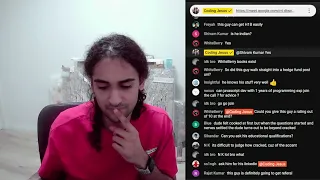 quant dev candidate ROCKS mock C interview Call In 19