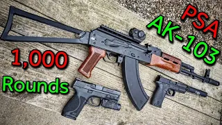 PSA AK-103 How well does it perform 1 000 round Review