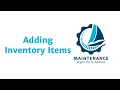 Adding Parts and Supplies to Your Inventory