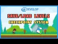How to Save and Load Levels Checkpoint System MiniZombie GDevelopApp Tutorials