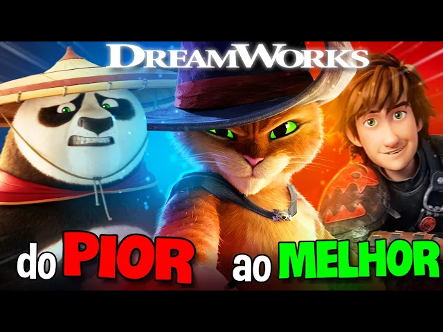 47 Filmes da DREAMWORKS: do PIOR ao MELHOR | #telleshow