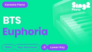Download BTS - Euphoria (Lower Key) Piano Karaoke MP3