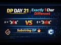 DP Day 21 Count Substrings That Differ by One Character LeetCode 1638 Explained Dynamic Programming
