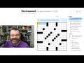 Learning Crossword Week 28 NYT Crossword Thursday Nov 21st 2024