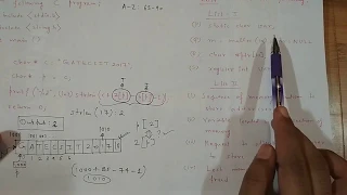 GATE 2017 Questions on Pointers and Storage Class