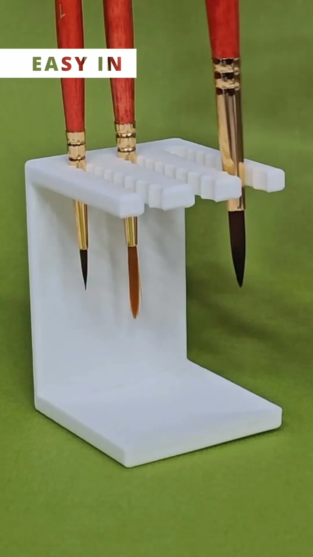 XXS XS S M L XL Paint brush rack | Great gift for artists | Watercolor / acrylic painting