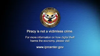 FBI Warning - Piracy Screen 2021
