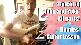 Download Ballad of John and Yoko Beatles Guitar Lesson MP3