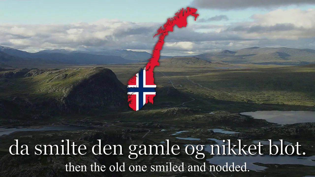 "Der ligger et land mot den evige sne" - Norwegian Patriotic Song "Der ligger et land mot den evige sne" - Norwegian Patriotic Song