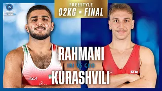 Imagine winning a world title like this | Abolfazl RAHMANI (IRI) vs. Sandro KURASHVILI (GEO)