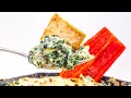 Spinach Artichoke Dip 3 Ways Appetizer Pizza Low-Carb Chicken Dish