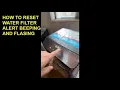 HOW TO RESET WATER FILTER ALERT BEEPING FOR BRIO WATER DISPENSER