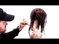Messy Choppy Bob Haircut Tutorial