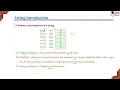 String Introduction Reading and Writing a String L 18 Data Structures Applications