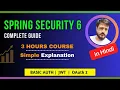 Complete Spring Security Course in Hindi Basic Auth JWT OAuth 2 0 with Keycloak 3 Hours