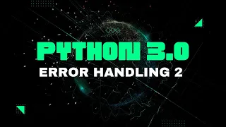 Second - How to Resolve Error Handling in Python Python for Hackers