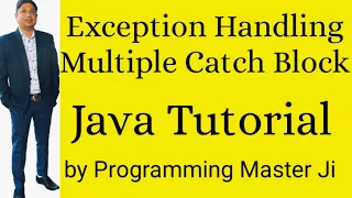 exception handling exception handling tutorial Multiple Catch Block java tutorial hindi