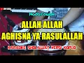 Lagu Allah Allah Aghisna ya Rasulullah-Karaoke Sholawat Versi Koplo || Nada Cowok