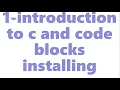 C programming tutorials in malayalam for absolute beginners 1-introduction to c and code blocks ins