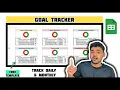 Goal Tracker in Google Sheets Build Your 2026 Goal Tracking Dashboard Step-by-Step Free
