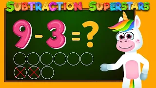 Subtraction Superstars Learn to Subtract with Lucky Cross It Out Subtraction Made Fun