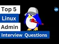 Linux Admin Interview Questions Linux admin Interview