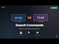 Linux Terminal grep vs find Search Commands Explained