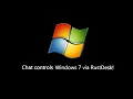 Chat controls Windows 7 via RustDesk