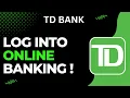 How to Log Into TD Bank Online Banking