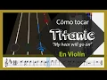 Download Lagu Cómo tocar el tema de Titanic en Violin | Play along